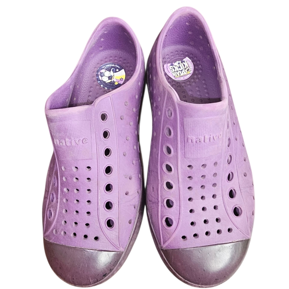 Native Shoes Lavender Perforated Slip-Ons